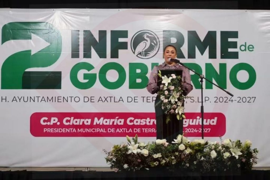 Axtla llega a la mitad del camino con 63 obras; anuncia nuevas inversiones