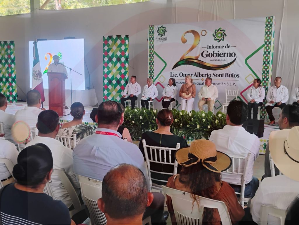 Omar Soni rinde cuentas y llama a mantener la unidad y el trabajo conjunto