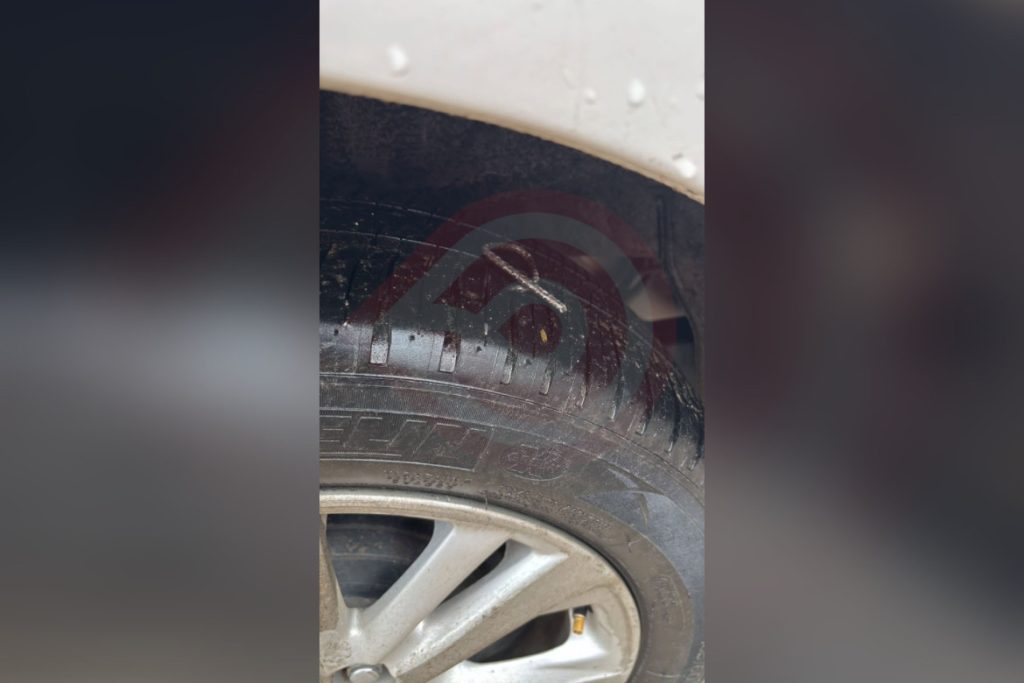 Denuncian presencia de varillas en la carretera México – Laredo