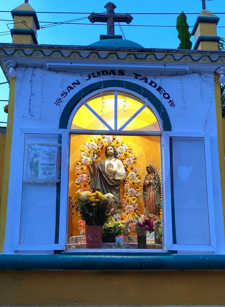 Vecinos del sector San Judas Tadeo invitan a la fiesta patronal en la calle Reforma