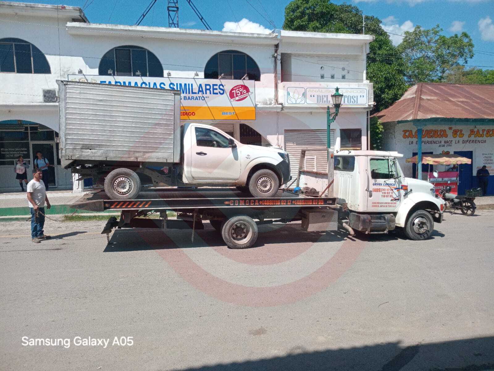 Aseguran camioneta con casi una tonelada de carne sin documentación en Tampamolón