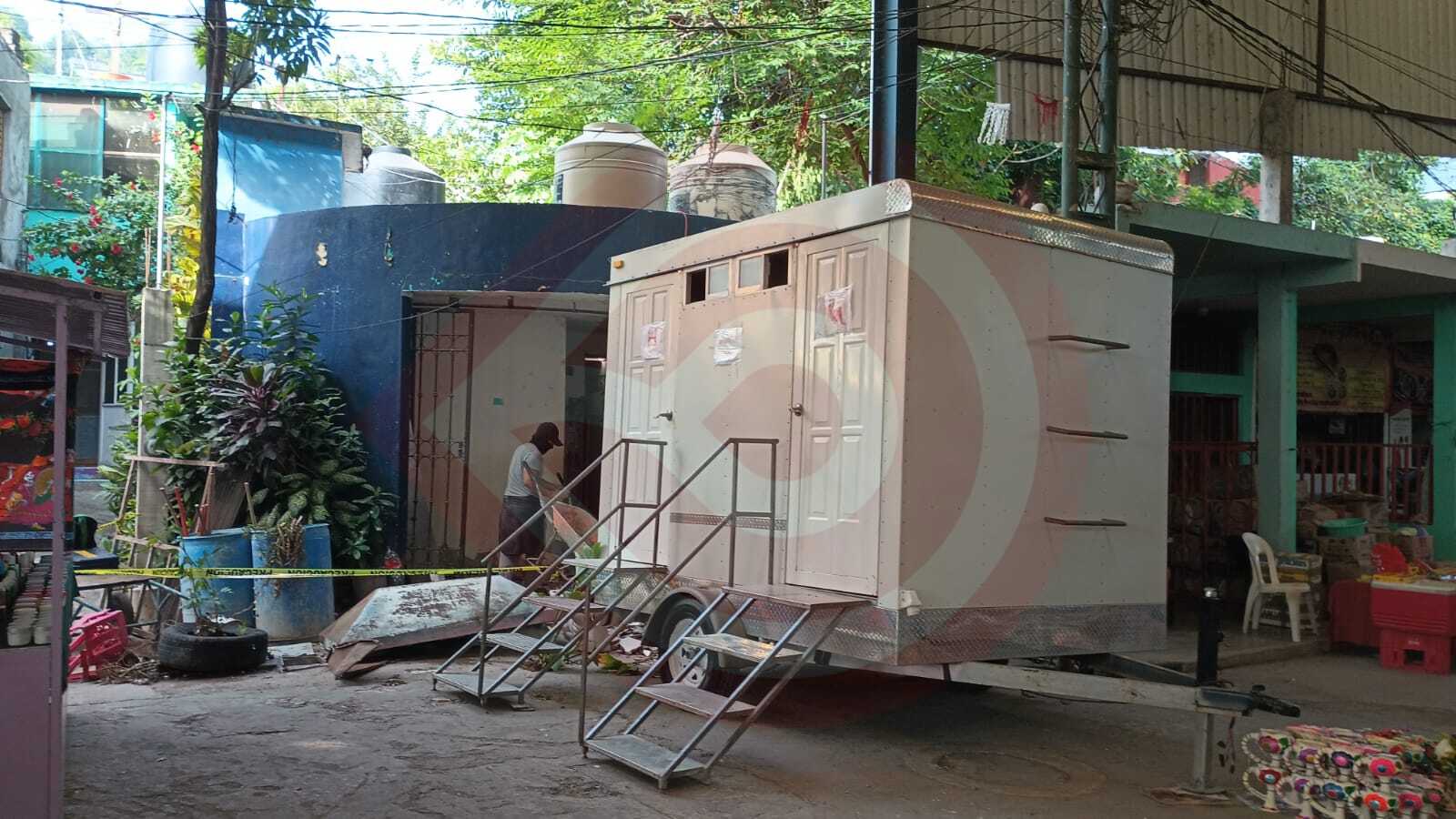 Desacuerdos entre los comerciantes de la Plazoleta de Guadalupe por la instalación de baños portátiles