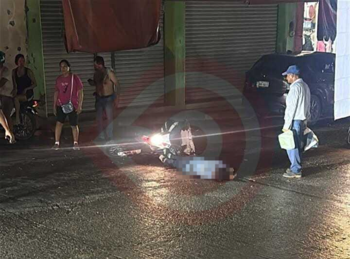 Ataque armado en pleno centro de Tanquián cobra la vida de un elemento de la Guardia Nacional