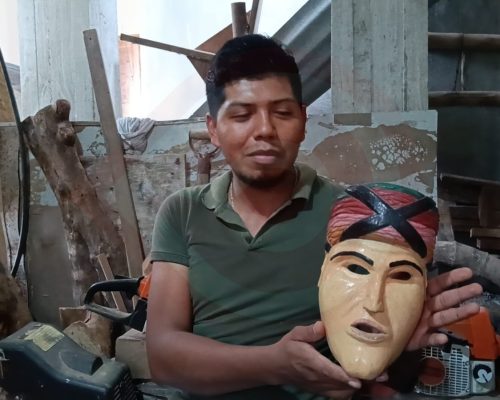 La inspiración para crear sus máscaras